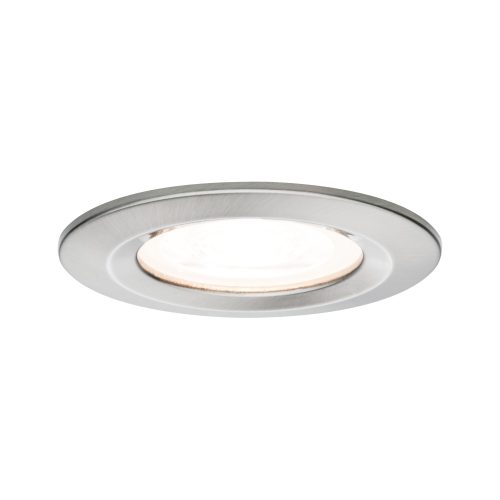 Paulmann, Paulmann Nova Bad-Einbauleuchte LED GU10 6.5 W IP44 Edelstahl