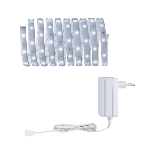 Paulmann, Paulmann 79873 LED-Streifen-Basisset mit Stecker 24 V 3 m Tageslichtweiß 1 Set