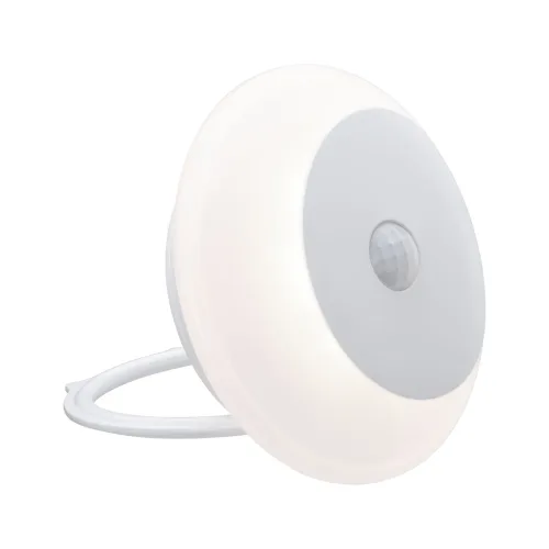 Paulmann, Paulmann Viby 92492 LED-Nachtlicht mit Bewegungsmelder Rund LED Warmweiß Weiß