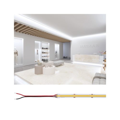 Paulmann, Paulmann Strip Silver COB 76031 LED-Streifen EEK: F (A - G) 24 V 5000 mm Neutralweiß 5 m