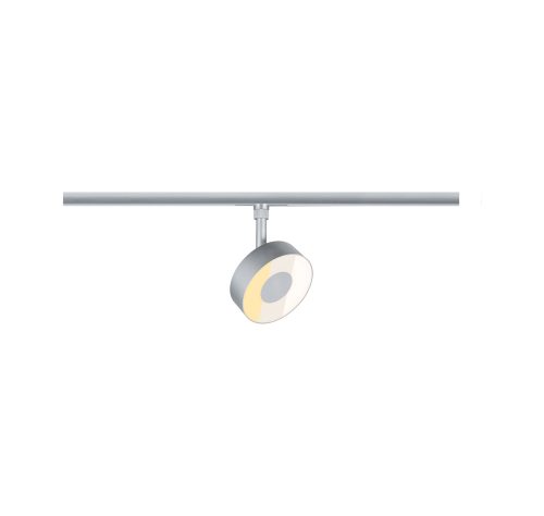 Paulmann, Paulmann Circle Hochvolt-Schienensystem-Leuchte URail LED fest eingebaut 5 W LED Chrom (matt)