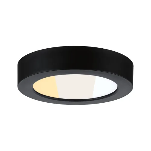 Paulmann, Paulmann Abia 71293 LED-Panel 9.5 W Warmweiß Schwarz