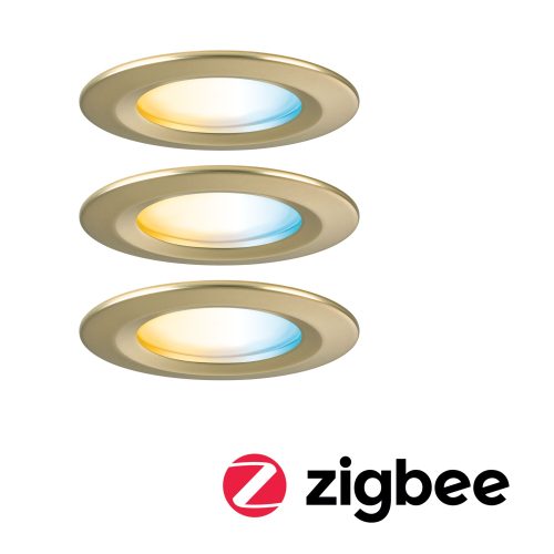 Paulmann, Paulmann 92445 LED-Deckenleuchte, LED-Einbauleuchte LED LED 6 W Gold (matt)
