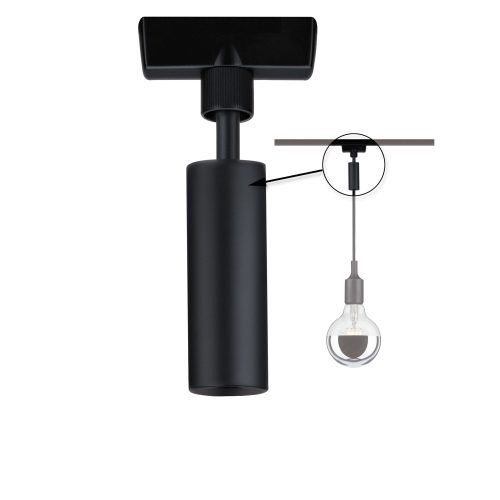 Paulmann, Paulmann 96914 Aufbausystem-Komponente Pendeladapter Schwarz (matt)