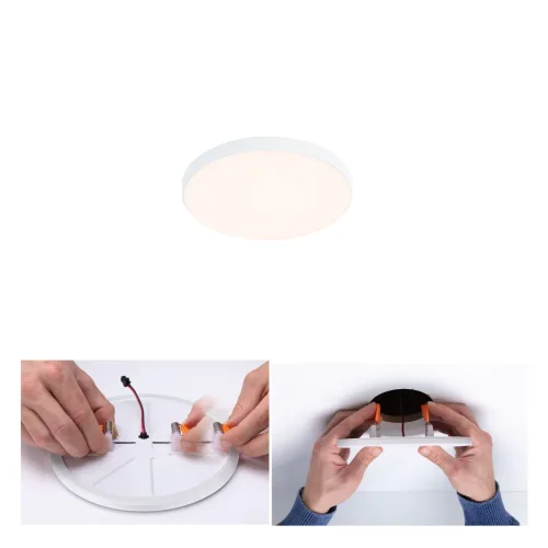 Paulmann, Paulmann 79938 LED-Einbaupanel 6 W Warmweiß Weiß