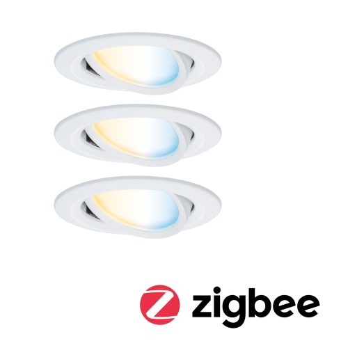 Paulmann, Paulmann 92440 LED-Deckenleuchte, LED-Einbauleuchte 6 W Weiß (matt)