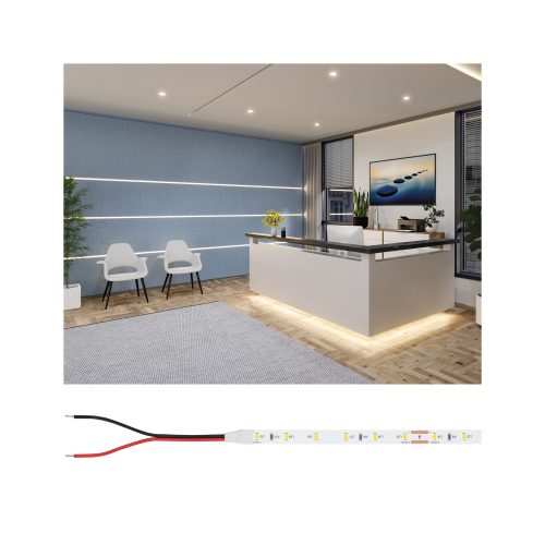 Paulmann, Paulmann Strip Gold P75 78439 LED-Streifen EEK: G (A - G) 24 V 5000 mm Warmweiß 5 m