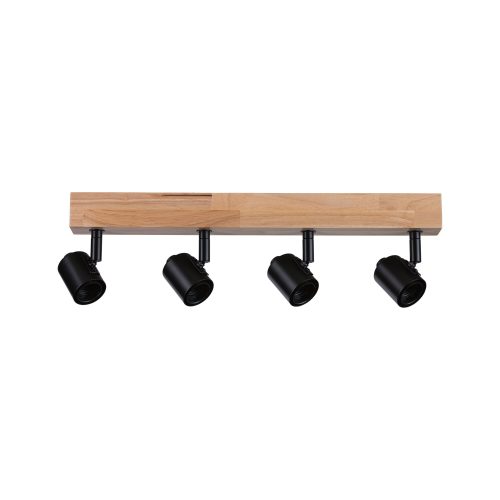 Paulmann, Paulmann Arvid 66773 Wandstrahler E27 Schwarz, Holz (hell)
