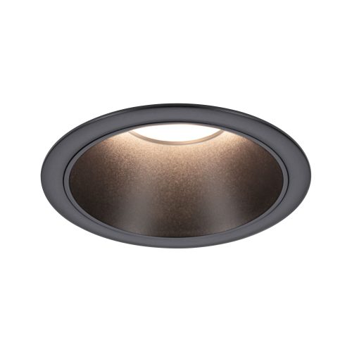 Paulmann, Paulmann 94871 Cole Coin Einbauleuchte LED 6 W Schwarz