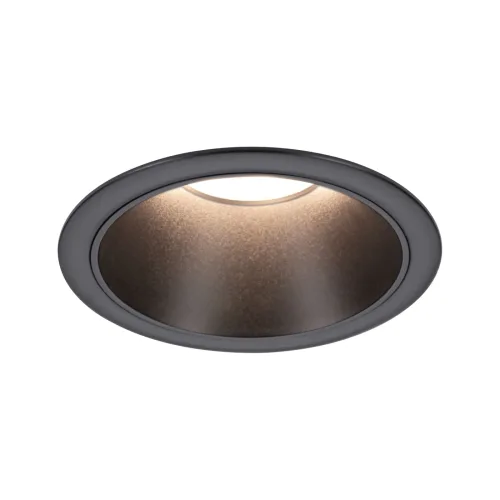 Paulmann, Paulmann 94871 Cole Coin Einbauleuchte LED 6 W Schwarz
