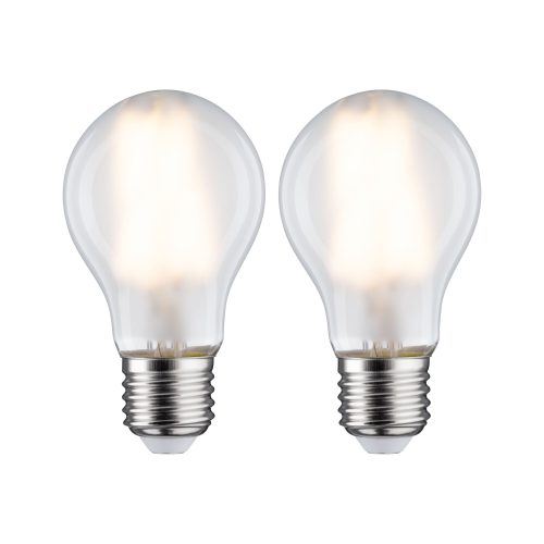 Paulmann, Paulmann 28642 LED EEK E (A - G) E27 7 W Warmweiß (Ø x H) 60 mm x 106 mm 2 St.