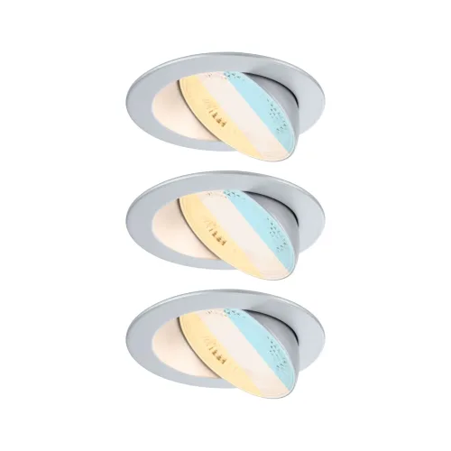 Paulmann, Paulmann 92256 Aumus LED-Einbauleuchte LED 5 W Chrom (matt)
