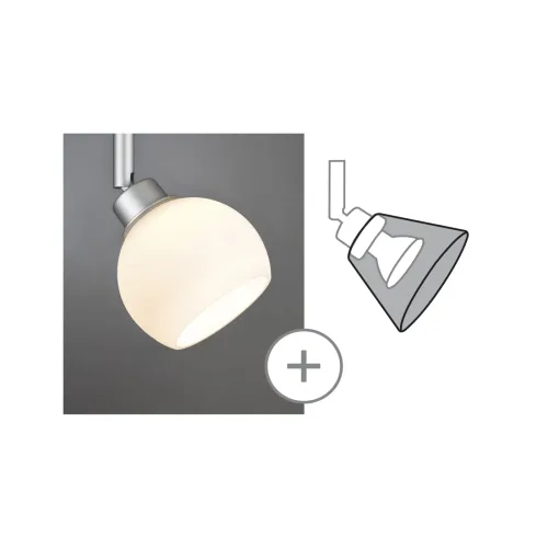 Paulmann, Paulmann Wolbi 60055 Lampenschirm Opal