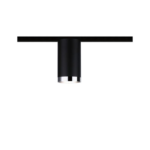 Paulmann, Paulmann Tube Hochvolt-Schienensystem-Leuchte URail GU10 Schwarz (matt), Chrom