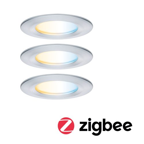 Paulmann, Paulmann 92444 LED-Deckenleuchte, LED-Einbauleuchte 6 W Aluminium (gedreht)