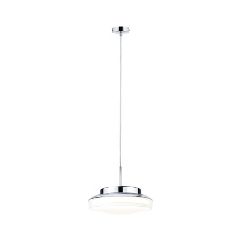 Paulmann, Paulmann Luena LED-Feuchtraumleuchte LED Bajonett 11.5 W Warmweiß Glas, Chrom