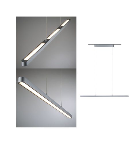Paulmann, Paulmann URail Pendel Lento Pendelleuchte URail 41 W LED Chrom (matt)
