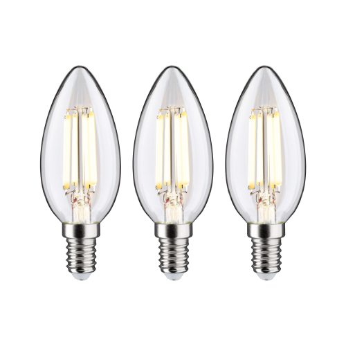 Paulmann, Paulmann 29199 LED EEK A (A - G) E14 Kerzenform 2.5 W Warmweiß (Ø x H) 35 mm x 98 mm 3 St.