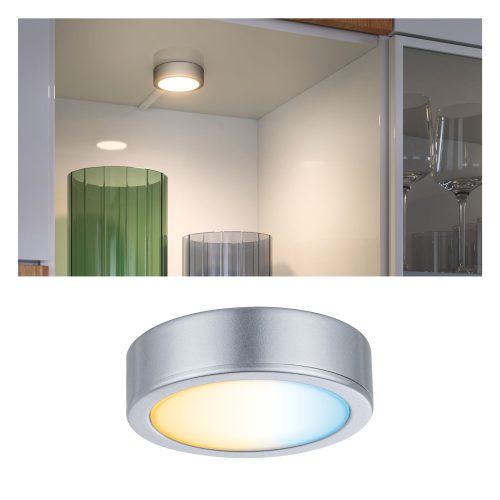 Paulmann, Paulmann CC Disc Unterbauleuchte LED 2.10 W Warmweiß Chrom