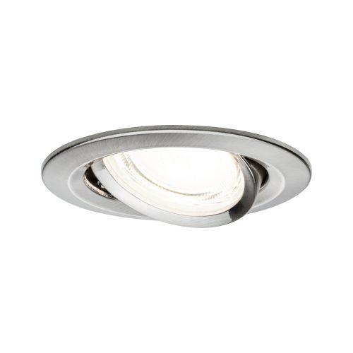 Paulmann, Paulmann 92454 Nova Coin LED-Einbauleuchte LED 2.8 W Eisen (gebürstet)
