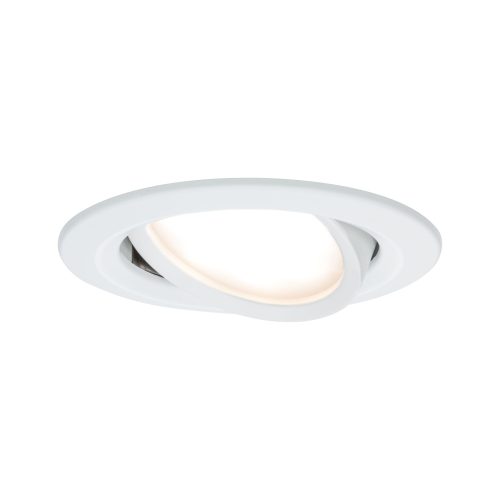 Paulmann, Paulmann 93876 Coin Slim LED-Einbauleuchte LED LED fest eingebaut 6 W Weiß (matt)