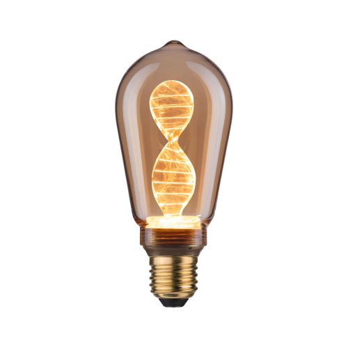 Paulmann, Paulmann 28885 LED E27 Spezialform 3.5 W = 19 W Gold (Ø x H) 64 mm x 142 mm 1 St.