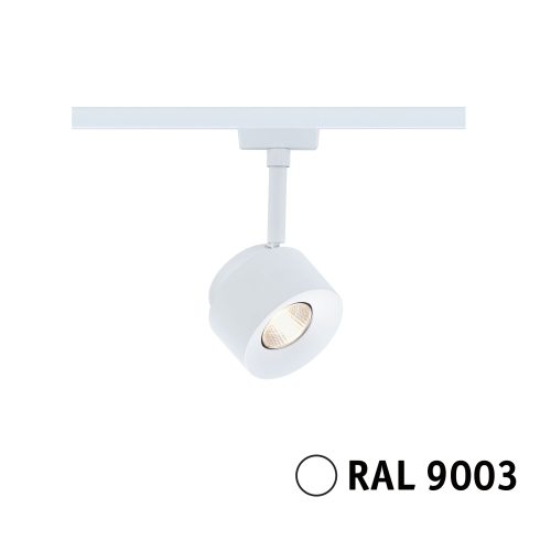 Paulmann, Paulmann Circle Hochvolt-Schienensystem-Leuchte URail LED fest eingebaut 7.4 W LED Signal-Weiß
