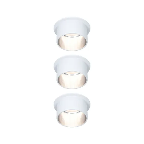 Paulmann, Paulmann 93385 LED-Einbauleuchte LED LED fest eingebaut 19.5 W Weiß, Eisen
