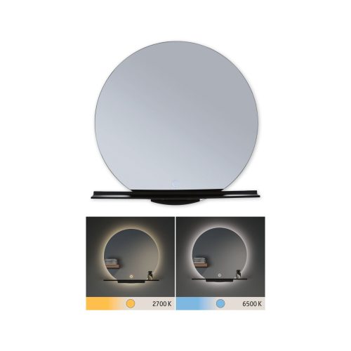 Paulmann, Paulmann Miro LED-Feuchtraumleuchte LED 11 W Warmweiß Schwarz