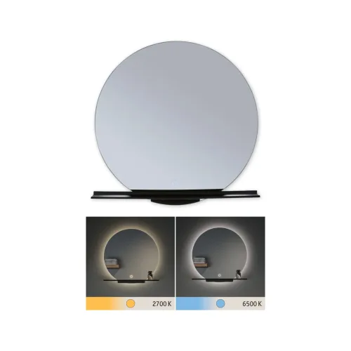 Paulmann, Paulmann Miro LED-Feuchtraumleuchte LED 11 W Warmweiß Schwarz