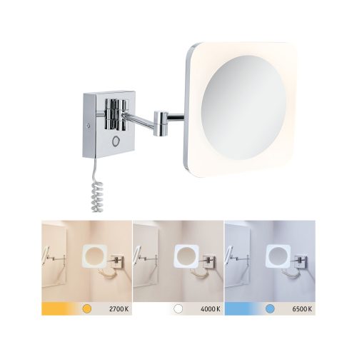 Paulmann, Paulmann 78933 LED-Spiegelleuchte 3.3 W Warmweiß Chrom, Weiß