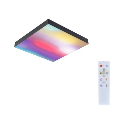 Paulmann, Paulmann Velora Rainbow 79907 LED-Deckenleuchte Warmweiß Schwarz