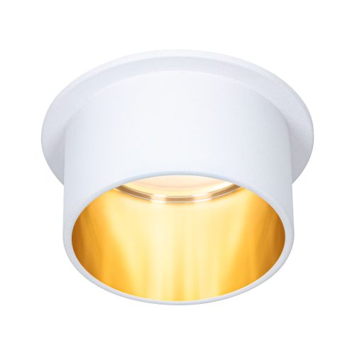 Paulmann, Paulmann 93380 Gil LED-Einbauleuchte LED LED fest eingebaut 6.5 W Weiß (matt), Gold
