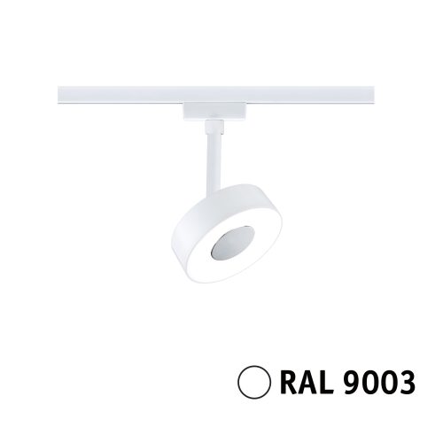 Paulmann, Paulmann Circle Hochvolt-Schienensystem-Leuchte URail LED fest eingebaut 5 W LED Signal-Weiß
