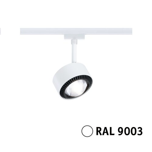 Paulmann, Paulmann Aldan Hochvolt-Schienensystem-Leuchte URail 8 W Signal-Weiß