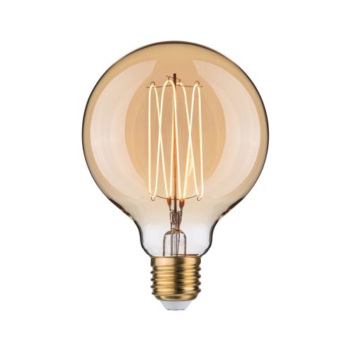 Paulmann, Paulmann 29245 LED E27 Globeform 4.2 W Bernstein (Ø x H) 95 mm x 135 mm 1 St.