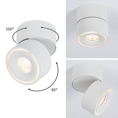 Paulmann, Paulmann 93373 Spircle LED-Aufbauleuchte LED LED fest eingebaut 8 W Weiß