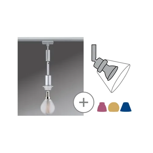 Paulmann, Paulmann Deco Pendel Pendelleuchte URail E14 Chrom (matt)