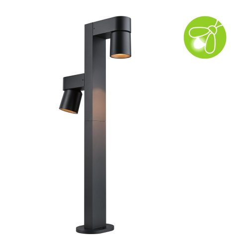 Paulmann, Paulmann 94825 Kimu LED-Pollerleuchte LED 7.8 W, 7.8 W Anthrazit