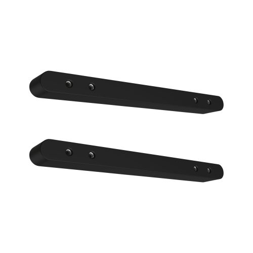 Paulmann, Paulmann Wire Corduo Design Mount Set 94605 Niedervolt-Seilsystem-Komponente Wandhalter Schwarz (matt)