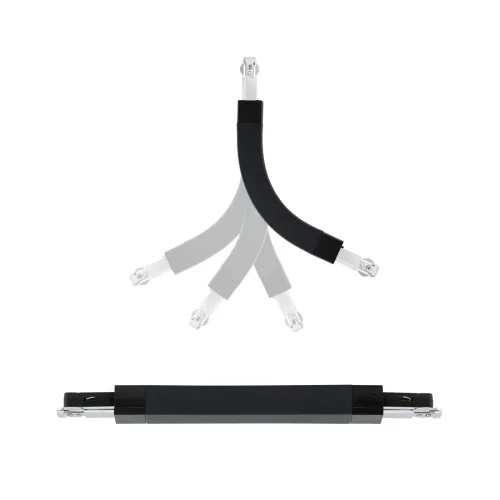 Paulmann, Paulmann 96910 Hochvolt-Schienensystem-Komponente Flexverbinder Schwarz (matt)