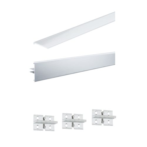 Paulmann, Paulmann 70519 Profil-Diffusor Aluminium 1 Set
