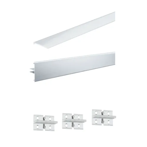 Paulmann, Paulmann 70519 Profil-Diffusor Aluminium 1 Set
