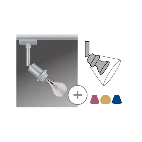 Paulmann, Paulmann Deco Spot Dekoleuchte URail E14 Chrom (matt)