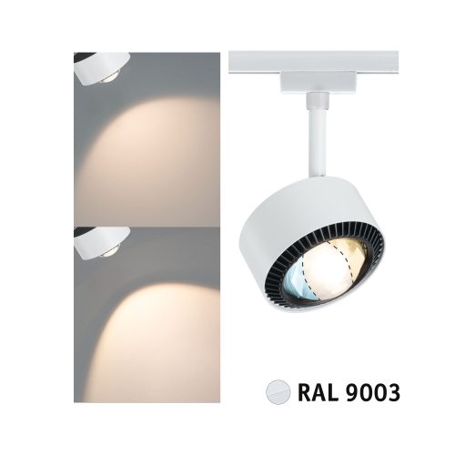 Paulmann, Paulmann Aldan LED-Schienenstrahler URail LED fest eingebaut 8 W LED Signal-Weiß