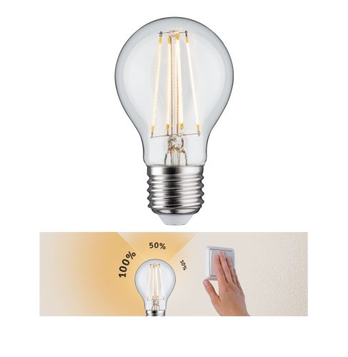 Paulmann, Paulmann 28571 LED EEK F (A - G) E27 8 W Warmweiß (Ø x H) 60 mm x 108 mm 1 St.