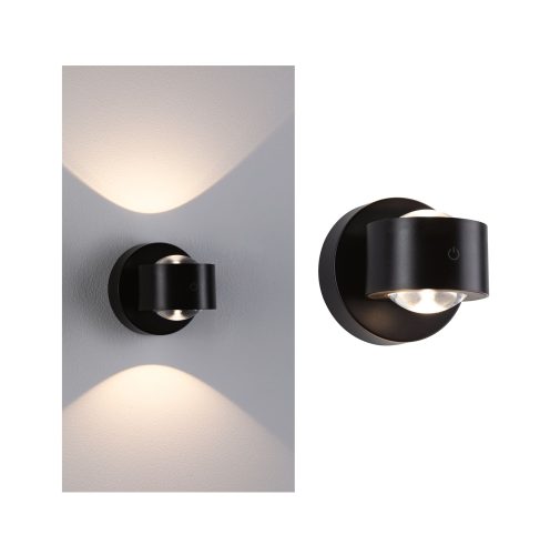 Paulmann, Paulmann 71290 Wandleuchte 1.1 W LED Schwarz