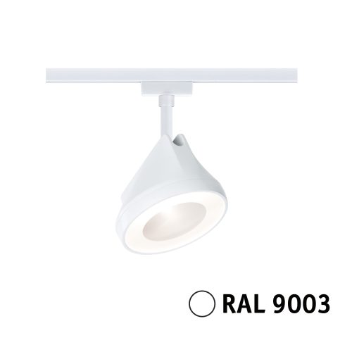 Paulmann, Paulmann Arena Hochvolt-Schienensystem-Leuchte URail LED fest eingebaut 15 W LED Signal-Weiß