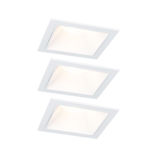 Paulmann, Paulmann 93126 Cole LED-Einbauleuchte 3er Set LED 6 W Weiß