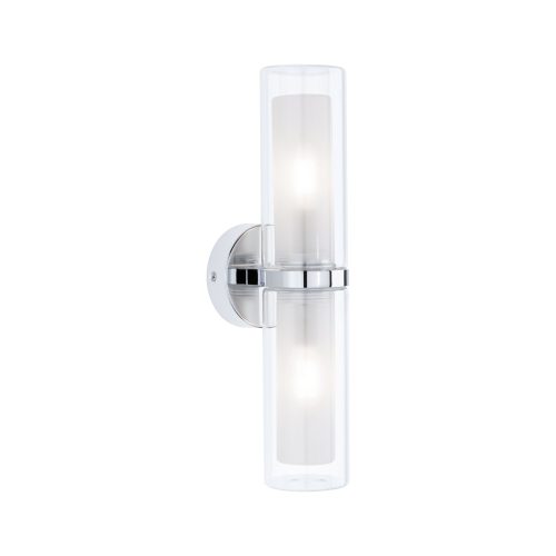 Paulmann, Paulmann Luena LED-Feuchtraumleuchte LED E14 Chrom, Glas